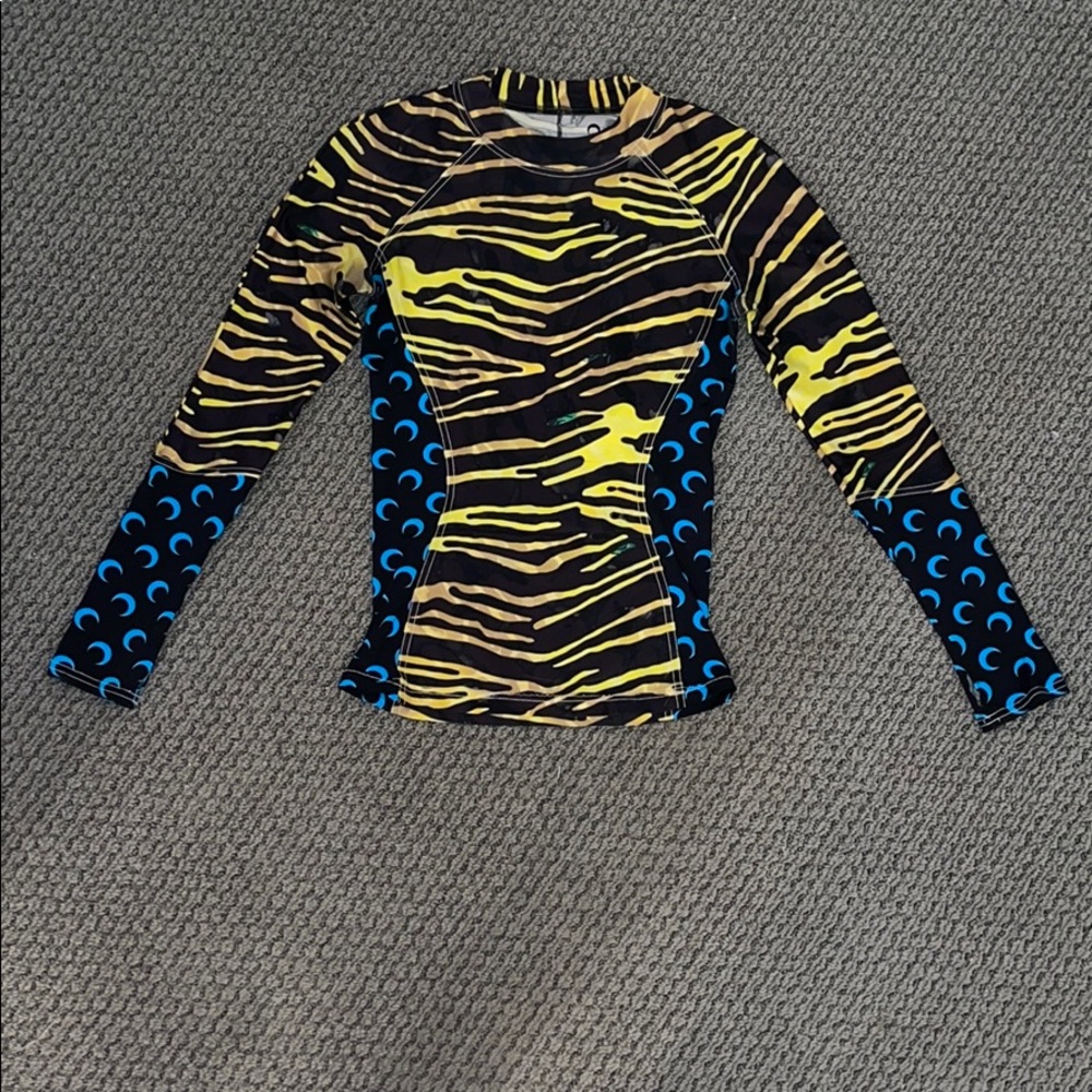 Marine Serre white-line size small moon top